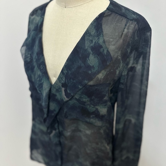 Babaton Silk Ruffle Blouse - Picture 7 of 11